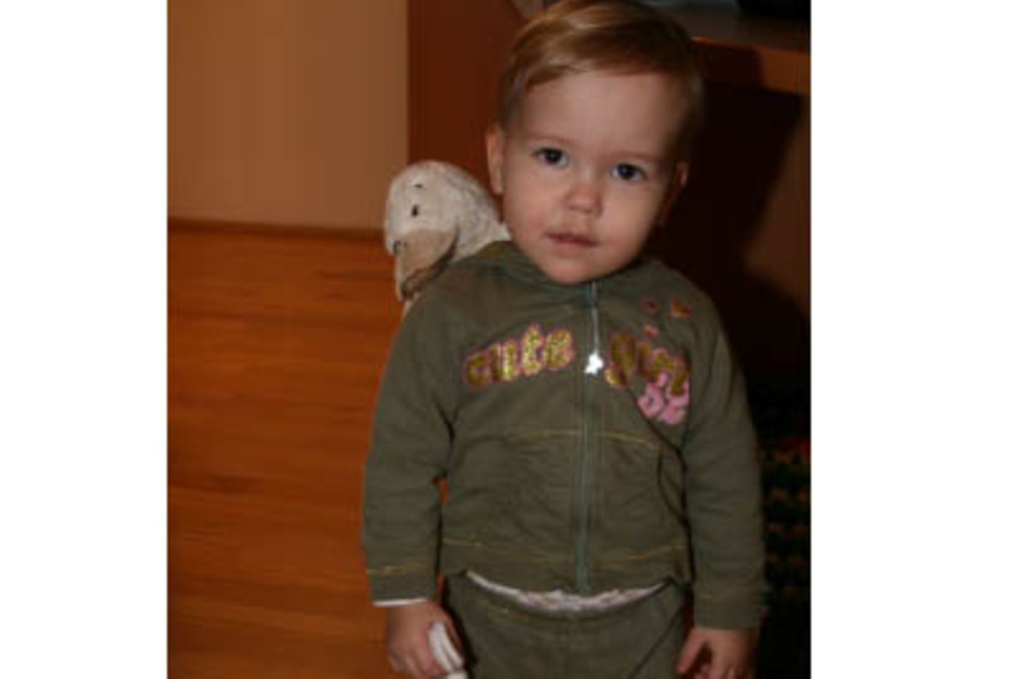 Lena-Sophie mit zwei Jahren