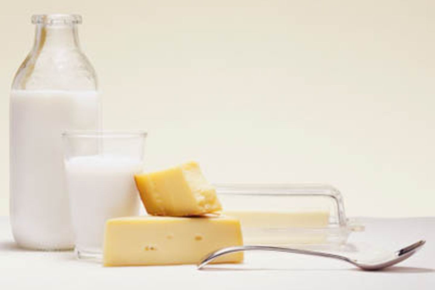 Vitamin B ist zum Beispiel in Milchprodukten enthalten
