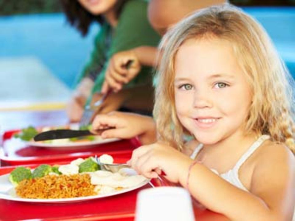 Mittagessen in der Schule: Besucht Ihr Kind mittags die Schulkantine?