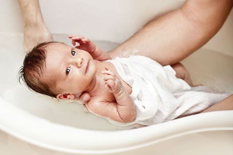Baby badet