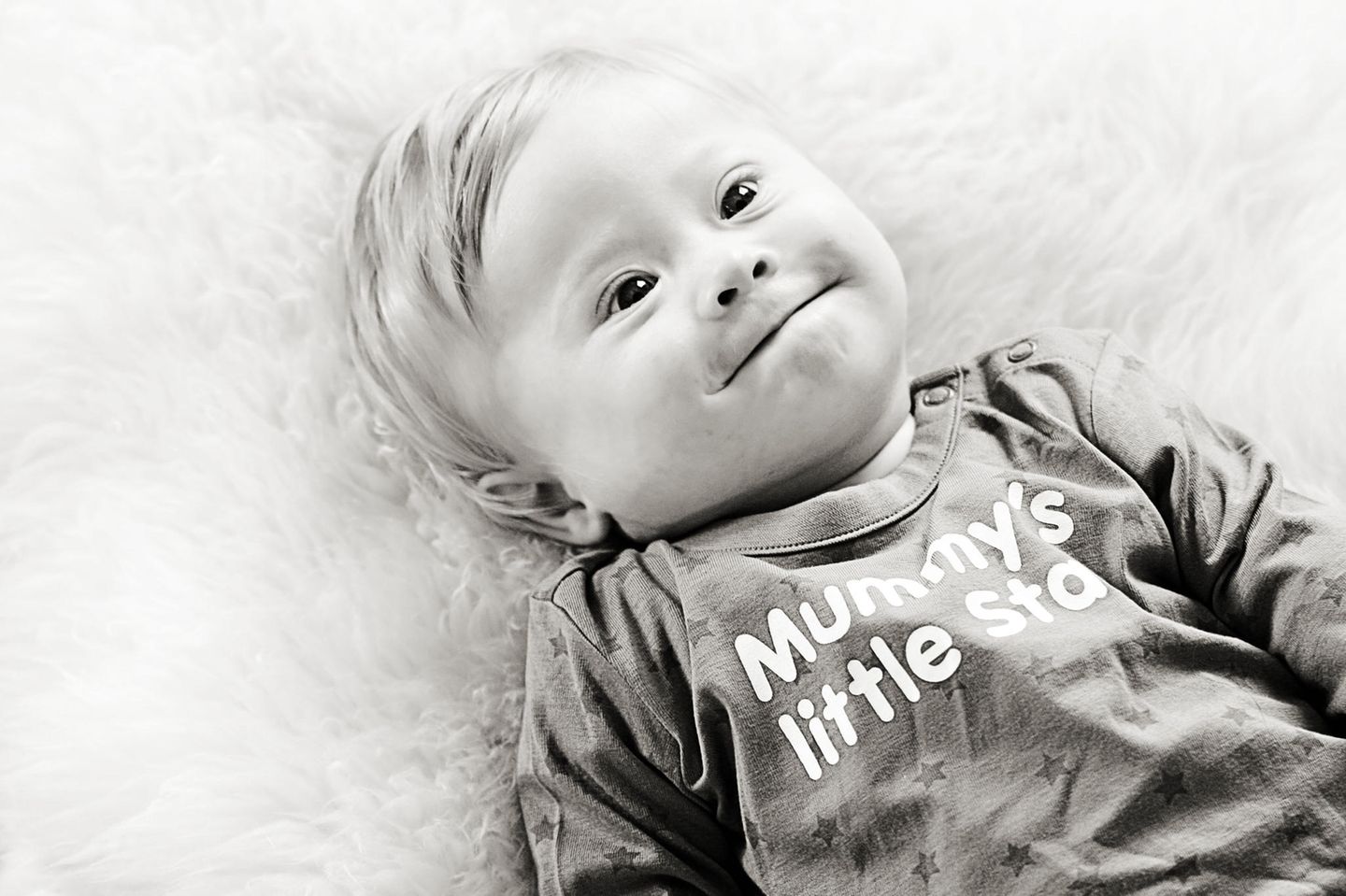Bitte Lächeln: Jonas, neun Monate.