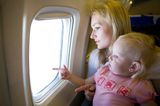 Flugreisen mit Kleinkind:	Lieber zuletzt einsteigen