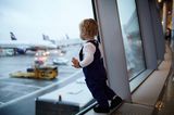Flugreisen mit Kleinkind: Versuch keinen Stress aufkommen zu lassen