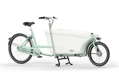 Das Coole beim Dolly Bike II: Zukünftige Besitzer können aus 6 Rahmenfarben und 12 Kistenfarben ein individuelles Rad konfigurieren. Schaltung, Bremsen, Lichtanlage dazu und los kann´s gehen. Die Kiste ist besonders hoch. Dadurch sitzen zwei Kinder besonders sicher. Selbstverständlich gibt es hier auch Sicherheitsgurte. Mehr Infos erhalten sie auf der offiziellen Dolly-Bikes Homepage       Länge: 255cm   Zuladung: 80kg    
