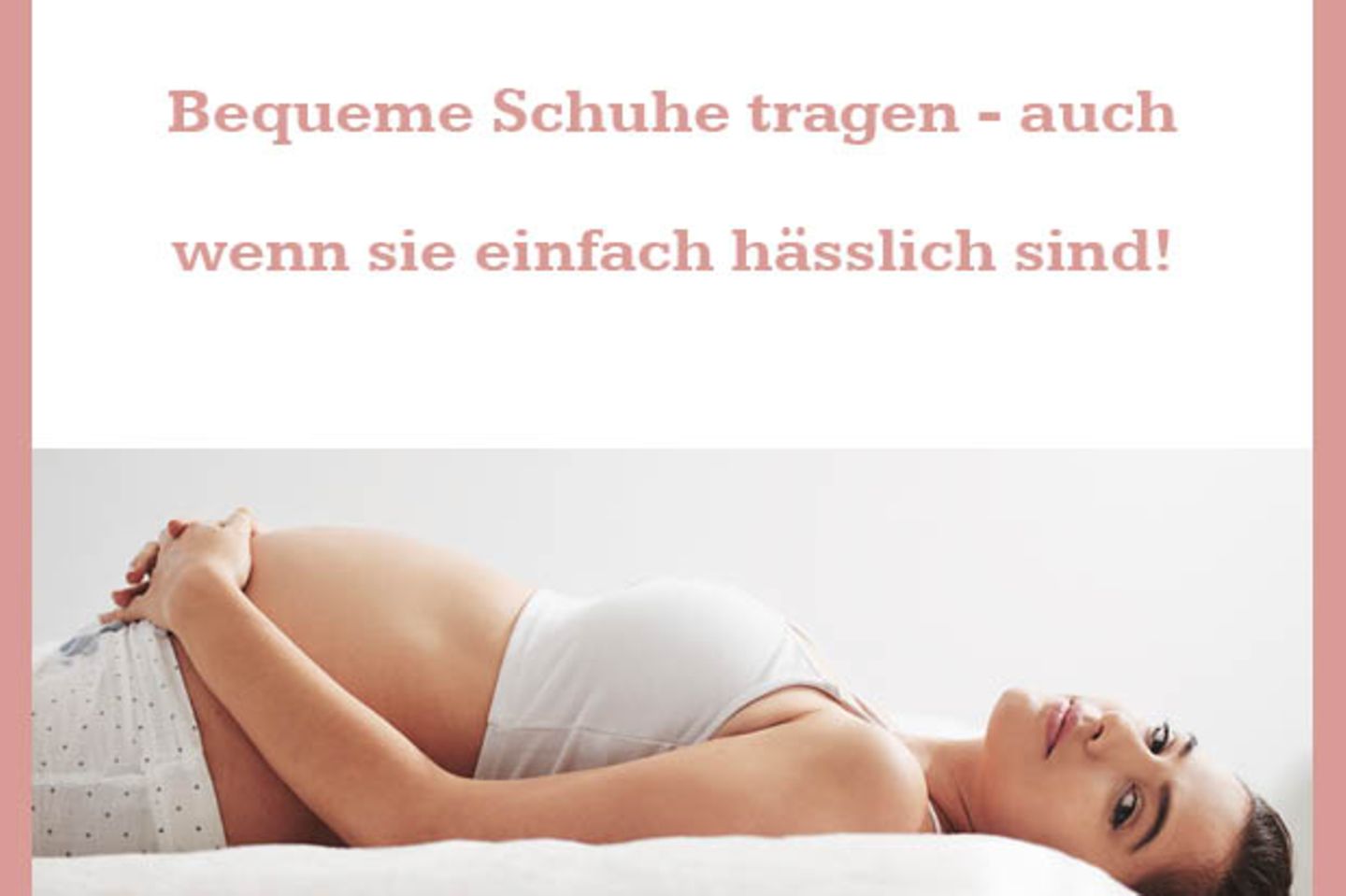 Schwanger sein: Das gönne ich mir!