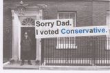 "Sorry, Dad. Ich habe die Konservativen gewählt."