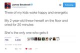 Dad-Tweets: Dieser Mann ist ein Star auf Twitter - dank seiner vier Töchter!