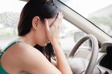 ...ist es sowieso schon nicht leicht, die Nerven zu bewahren. Wenn dann auch noch wildfremde Autofahrer Dich beschimpfen, dann können schon einmal die Tränen fließen.