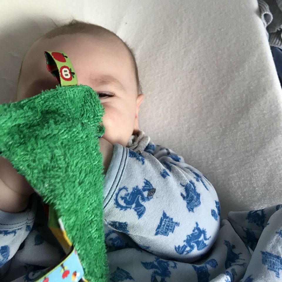Blog Lächeln und winken Krümelchroniken 5. Monat
