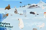 Immer toll für kleine Tier-Fans: die Entdecker-Apps von MarcoPolo. Diesmal geht’s in die Arktis: mehr als 30 Tierarten in vier verschiedenen Landschaften, vom Schneehasen bis zum Walross. (Auf Englisch, geht auch gut ohne Kommentare.)   „MarcoPolo Arctic“ von MarcoPolo, gratis für iOS.