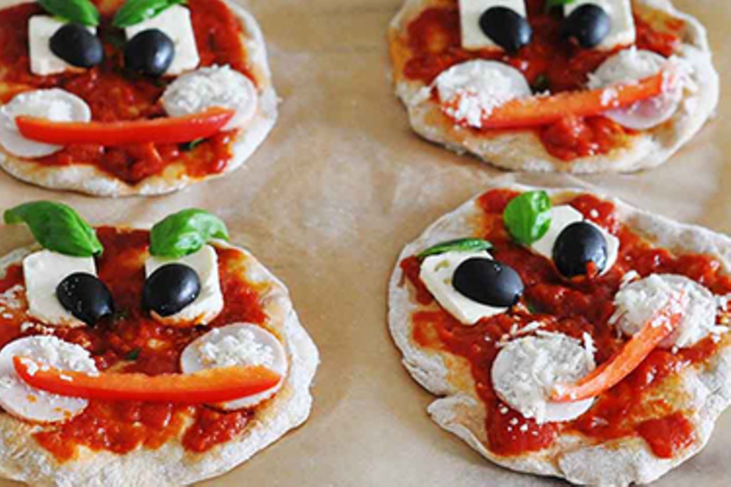 Familie, Kind &amp; Leben: Mini-Pizza für Kinder, der Renner auf jedem ...