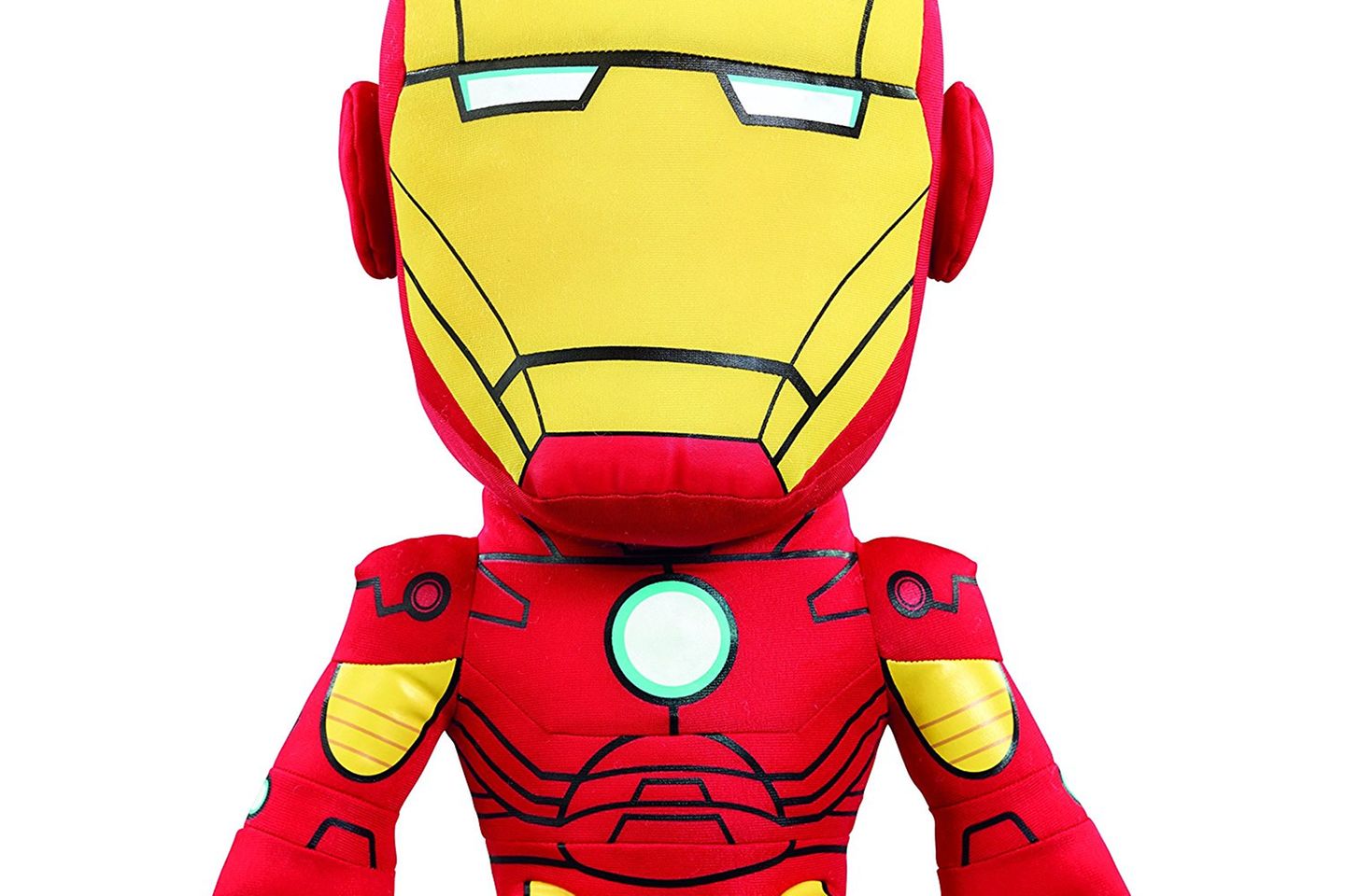 Auch Superhelden kuscheln mal gerne. Aber nur im Dunkeln, wenn keiner zuschaut ;-) Vielleicht flüstert er Dir dann was ins Ohr, denn Tony Stark hat ein paar original Sätze (auf Englisch) drauf.