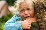 Kindergarten: Mädchen weint beim Abschied