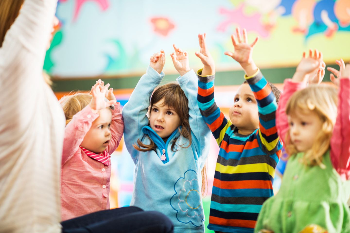 Kinder im Kindergarten