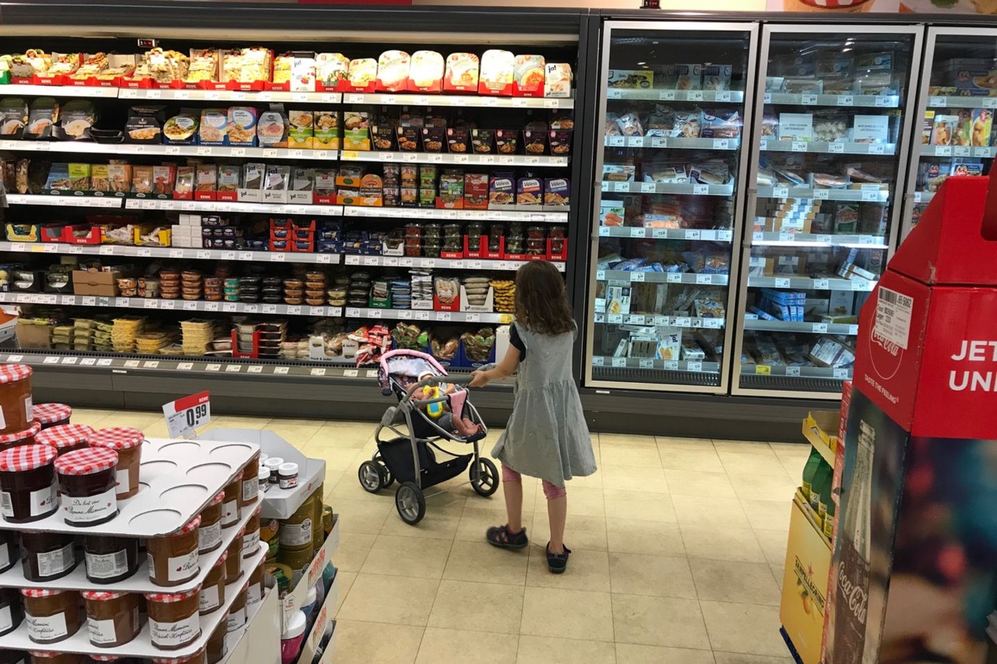 Blog Lächeln und winken Einkaufen mit Kindern