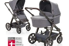 Der "Condor 4" von ABC-Design bietet sowohl für Babys in der Tragewanne als auch für Kleinkinder im Sportsitz Komfort. Alle vier Räder sind gefedert und lassen sich um 360 Grad drehen, sodass ein schnelles Wenden möglich ist.  Preis: ab 469,00 Euro  Gewicht: 13-15 kg  Hersteller: ABC-Design