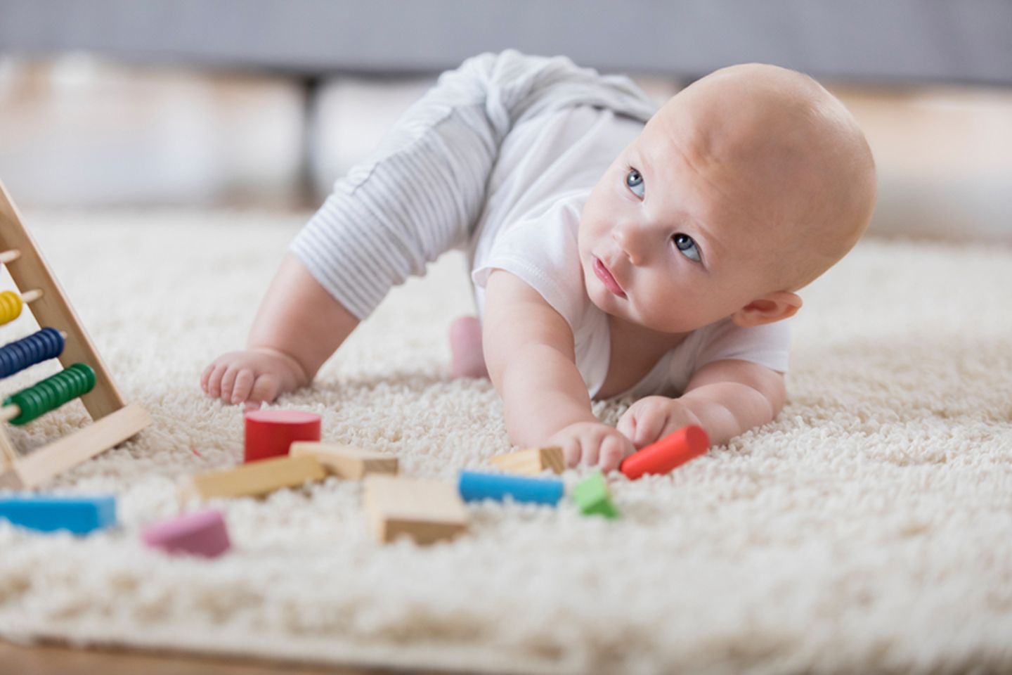 Babyentwicklung: Was kann mein Kind wann?