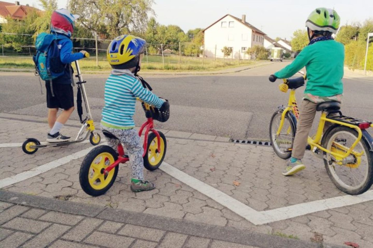 Kinder, Fahrrad