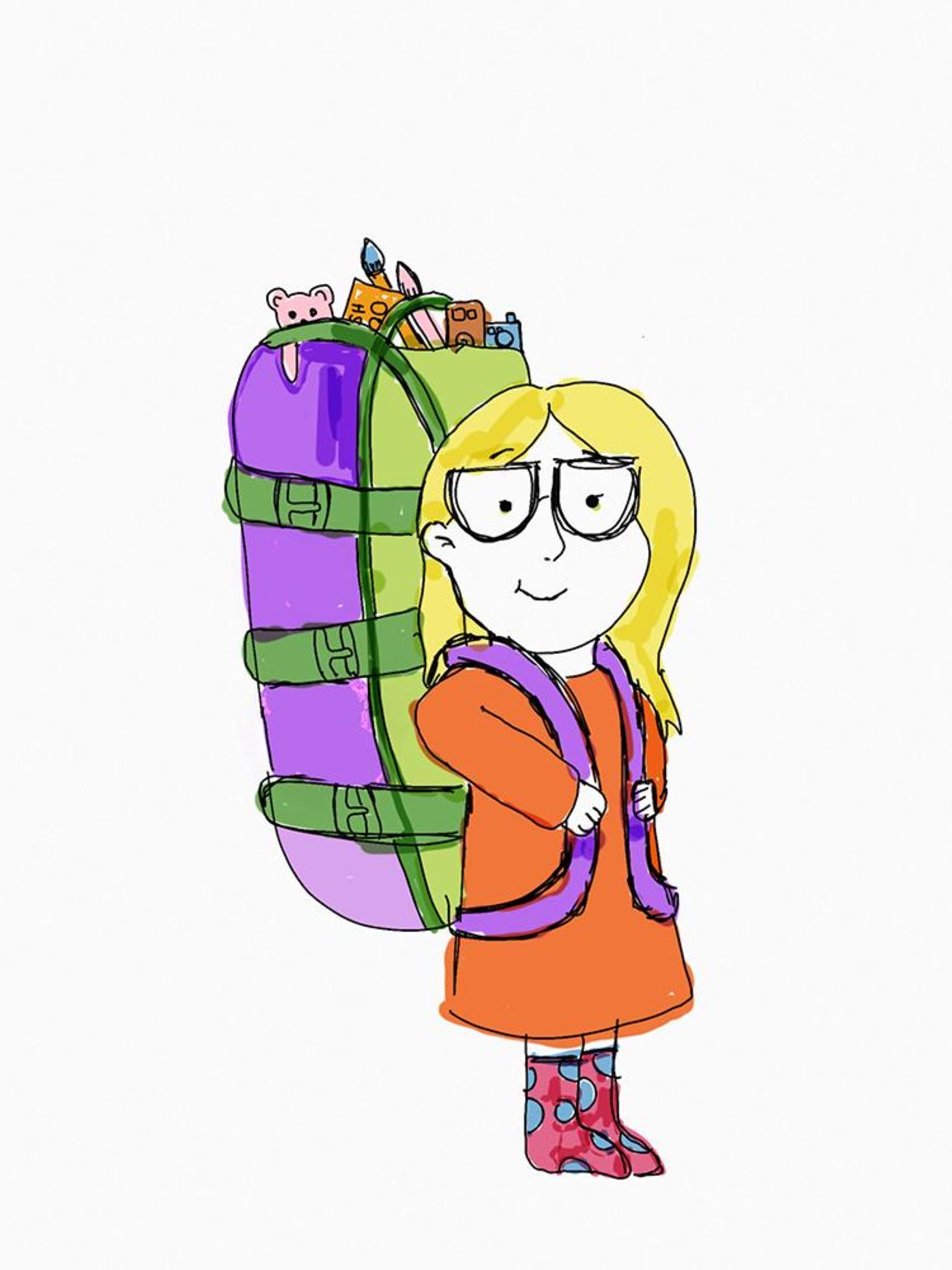 Blog Große Köpfe, Packen Blog Große Köpfe, Packen