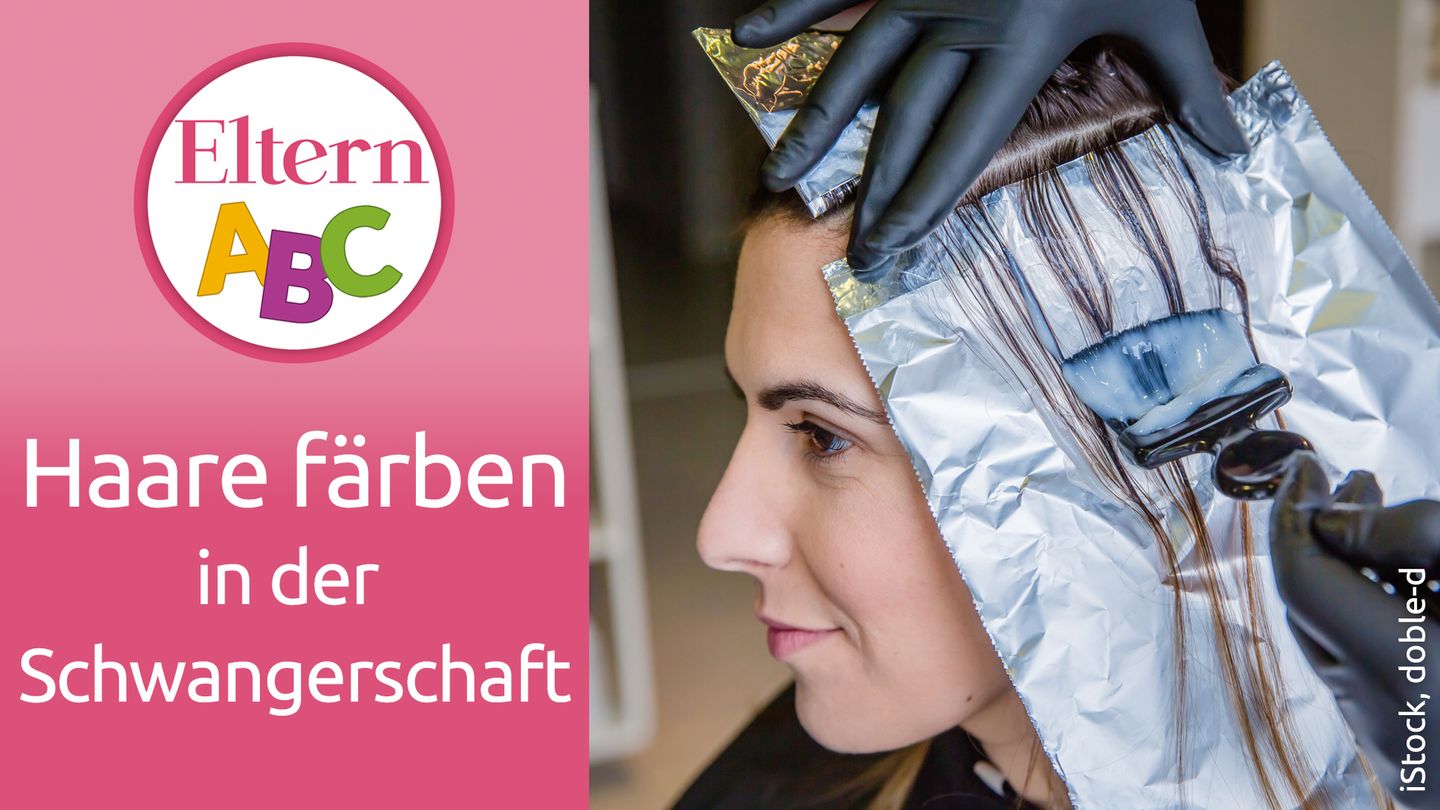Eltern ABC Darf ich mir in der Schwangerschaft die Haare färben? Eltern.de