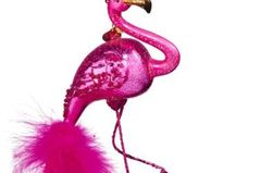 Kleine Geschenke unter zehn Euro: Weihnachtsbaumschmuck Flamingo