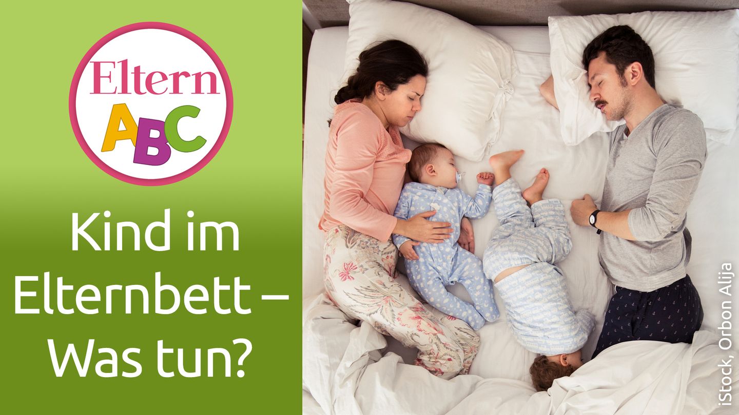 Eltern ABC: Unser Kind schläft im Elternbett – Wie gewöhnen wir ihm das