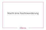 Ganz Mutige gehen in den Wald – aber auch der nächste Park kann abends sehr aufregend sein. Noch mystischer wird's mit einer Fackel.