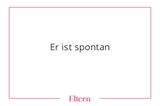 Im Familienleben kann man nicht immer alles planen. Da wird das Kind mal spontan krank oder baut irgendeinen Blödsinn, auf den man ziemlich schnell reagieren muss. Wer da flexibel im Denken ist, hat einen entscheidenden Vorteil!
