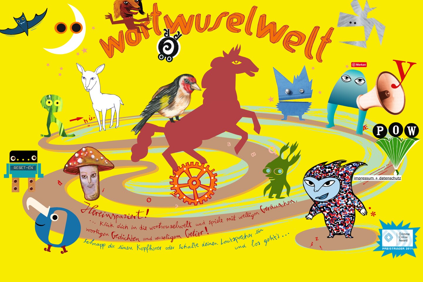 Screenshot Wortwusel-Welt