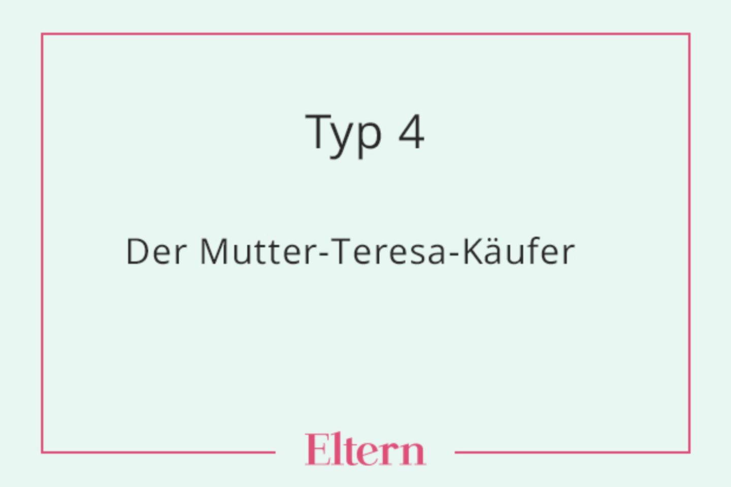 Sobald eine neue Kasse öffnet, werden Mutter-Teresa-Käufer nervös. Sie checken sofort die Lage und würden gerne den Betriebsrat des Supermarkts hinzuziehen, um eine Sozialanalyse zu machen. Ob die Alleinerziehende mit den schreienden Zwillingen wohl ärmer dran ist als die alte Dame, die sich kaum auf den Beinen halten kann? Wird der gechillte Teenie bemerken, dass der nette Mann hinter ihm offensichtlich Eile hat und wieder zur Arbeit muss? Fragen über Fragen, für deren Beantwortung die Mutter-Teresa-Käufer viel Zeit haben werden. Denn während sie noch denken, haben sich längst sieben eilige Rentner und fünf Strategen vor alle gequetscht, die es nötiger gehabt hätten (inklusive aller Mutter Teresas). Schade.      Was wir ihnen immer schon mal sagen wollten: DANKE! Schön, dass es euch gibt!