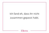 Aber vorher nie was gesagt...?!