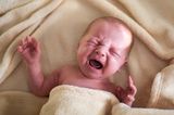 Baby weint, weil es weinen will