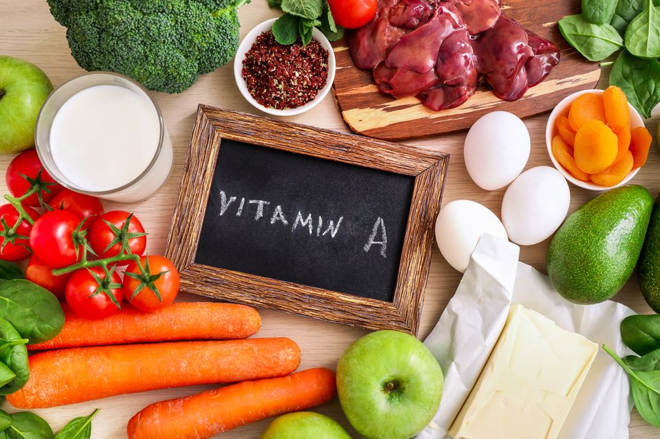 Lebensmitteln mit viel Vitamin A Lebensmitteln mit viel Vitamin A