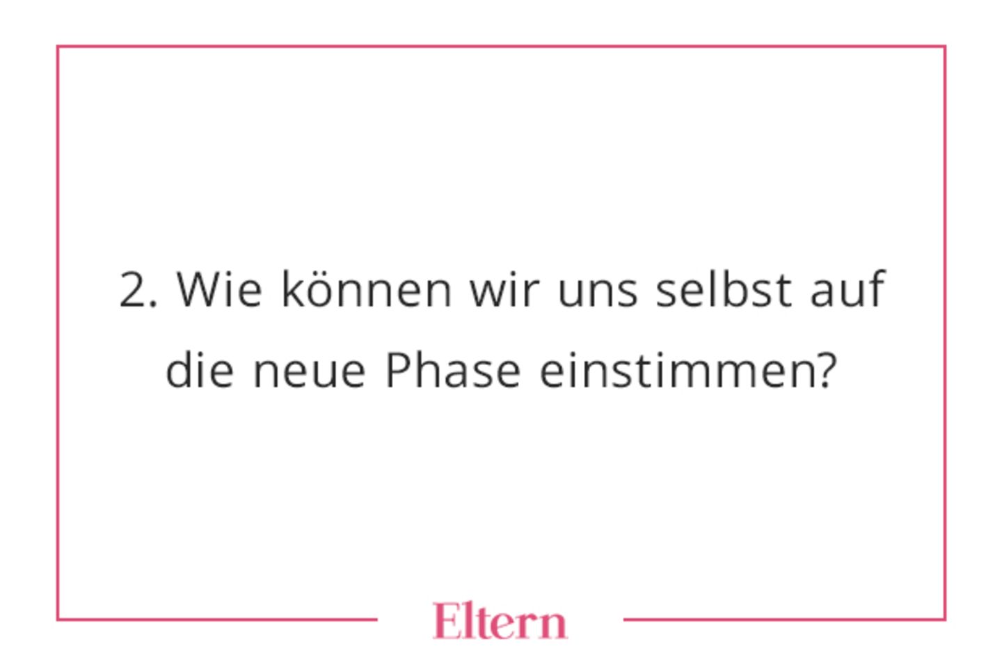 Es werden heftige Gefühle sein. Darauf könnt ihr euch vorbereiten, indem ihr euch im Vorfeld mit der ausgewählten Kita beschäftigt und vertraut macht. Viele Einrichtungen bieten Infoveranstaltungen oder Gespräche für Einsteigereltern an. Da wird dann über das Eingewöhnen gesprochen, über die Erfahrungen der Erzieherinnen damit, ihr bekommt Tipps, wie ihr mit euren Verlustängsten umgehen könnt.
