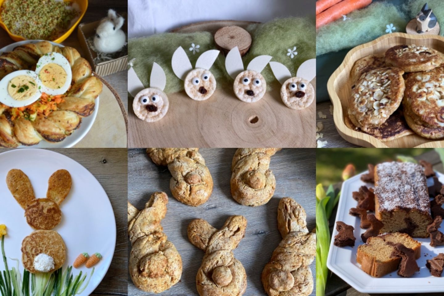 Milch & Mehr: Ich spiel‘ mit Essen! 5 Ideen für Kinder-Snacks zu Ostern
