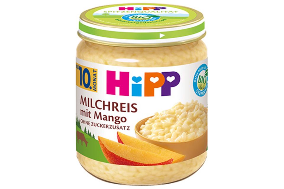 HIPP Milchreis mit Mango HIPP Milchreis mit Mango