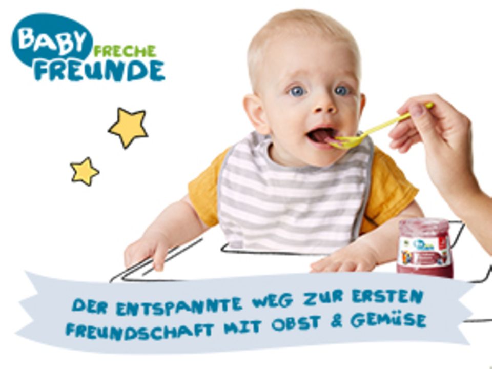 Gewinnspiel: Baby Freche Freunde ist da! Gewinne 1 von 2 Beikost-Paketen. Gewinnspiel: Baby Freche Freunde ist da! Gewinne 1 von 2 Beikost-Paketen.