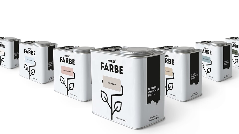 Gewinnspiel: Die HORST Farbe. Zu allen Wandtaten bereit. Gewinnspiel: Die HORST Farbe. Zu allen Wandtaten bereit.
