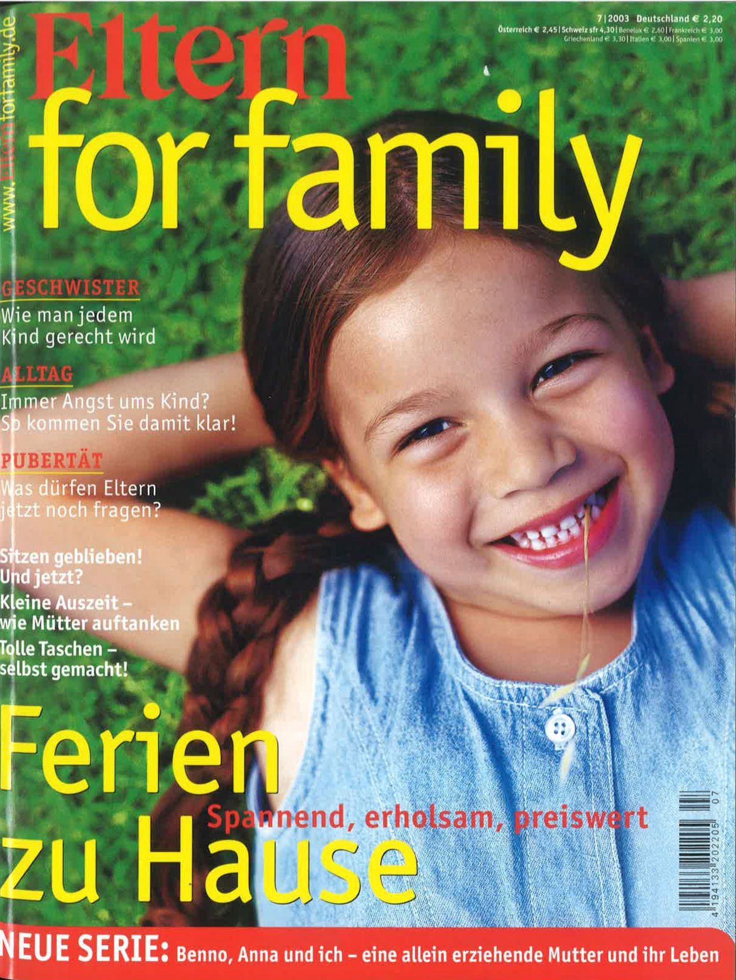 Eltern Family Cover 2003