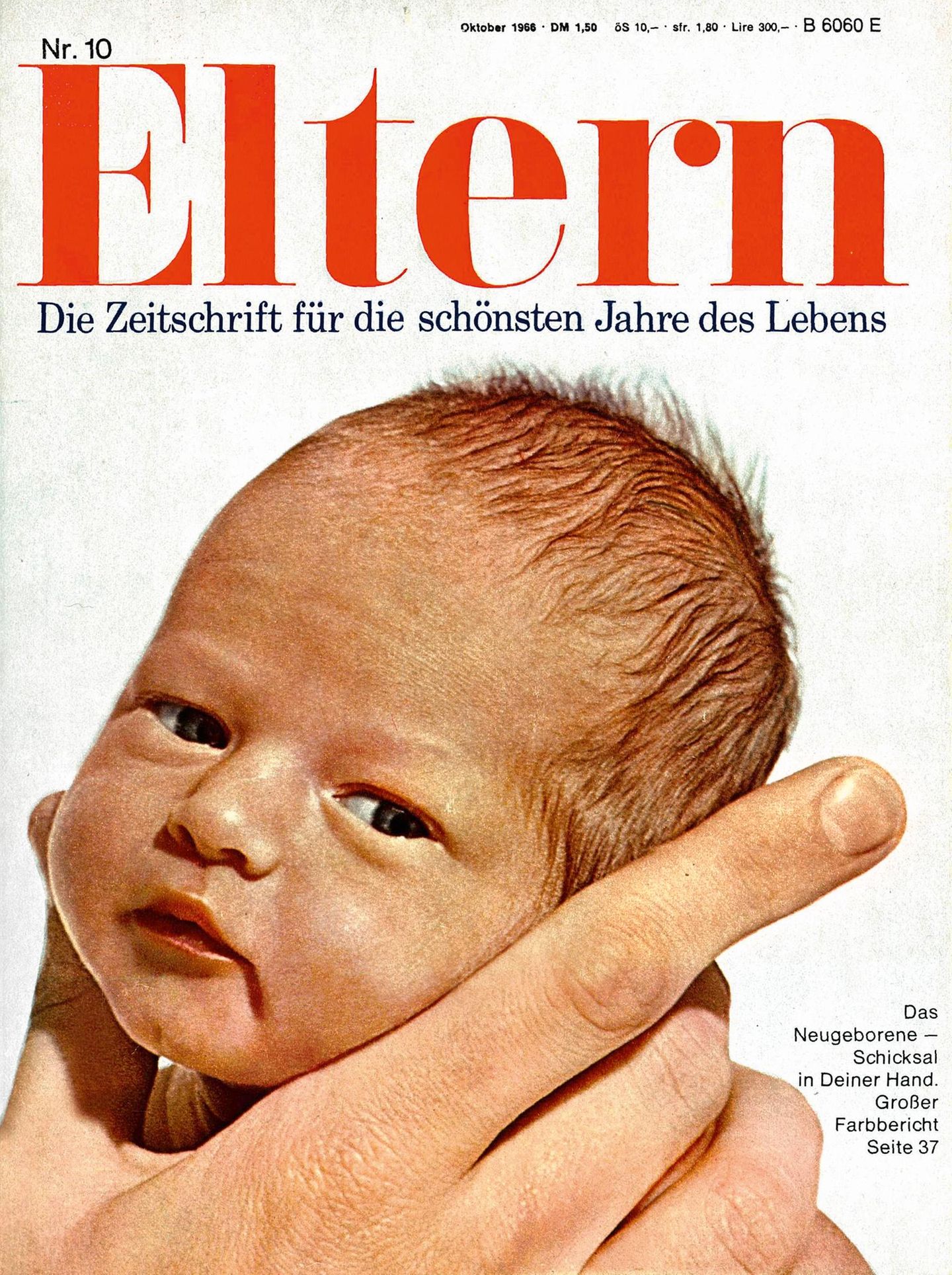 55. Jubiläum von ELTERN: Cover von 1966