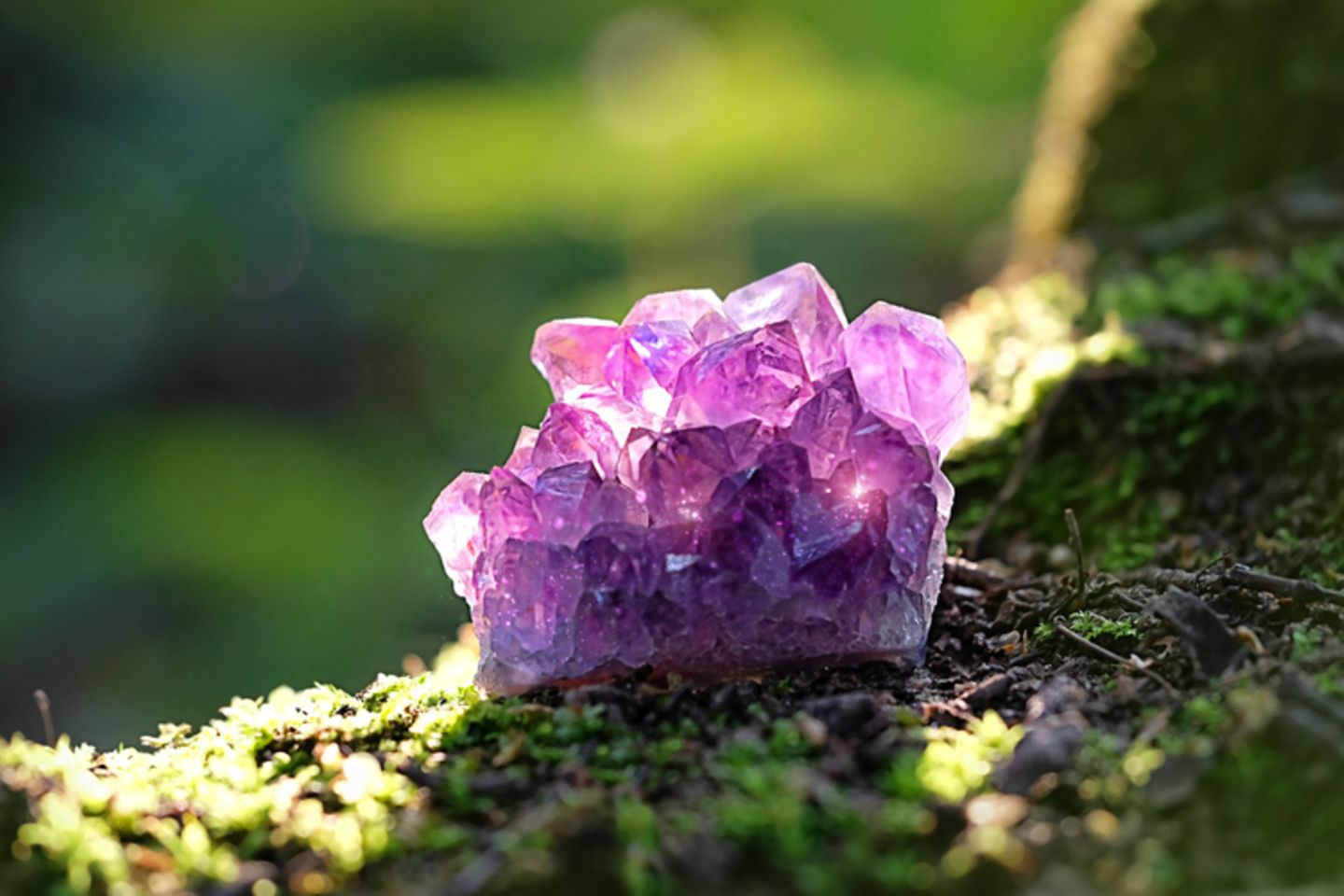 Kristalle züchten: Kristall auf der Erde