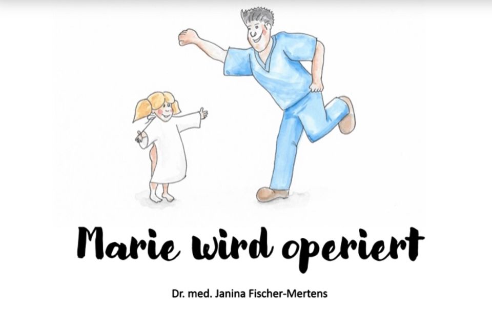 Marie wird operiert Buchcover
