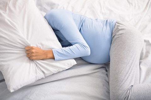 Schlafstörungen in der Schwangerschaft kann zur Verzweiflung führen.