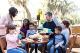 Die Rolle des Vaters: Vater mit Kindern