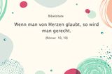 Taufe: Die schönsten Taufsprüche: Bibelzitate