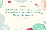 Taufe: Die schönsten Taufsprüche: Bibelzitate