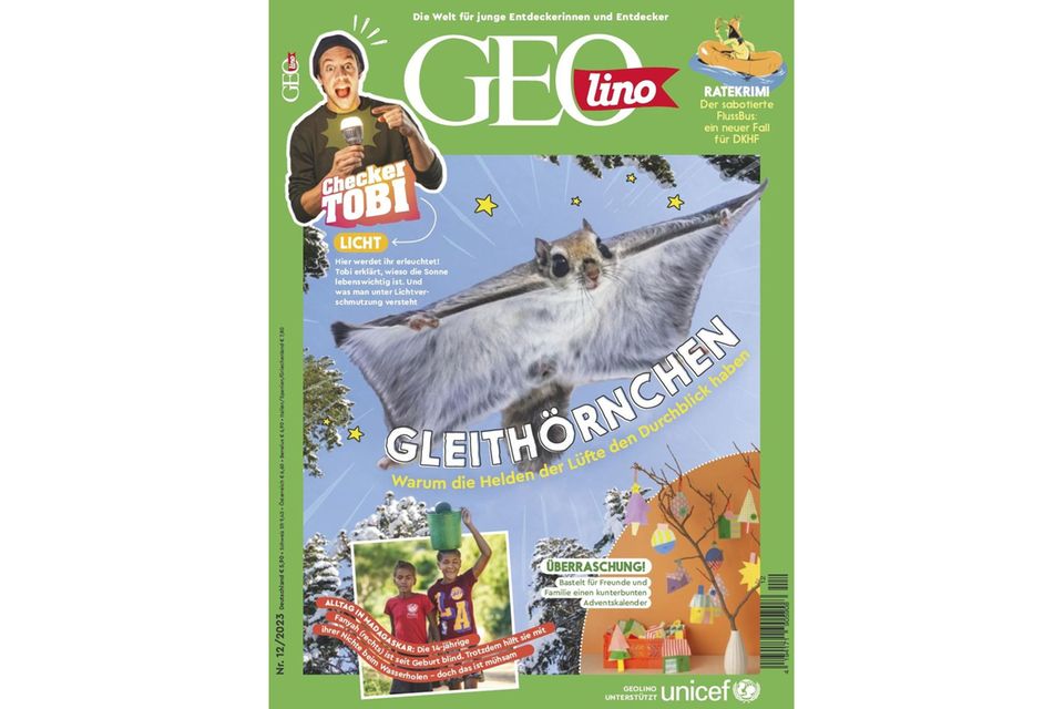 Geolino Cover mit Papageien