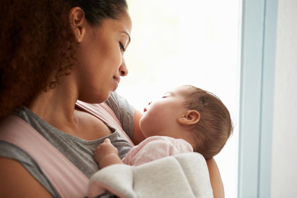 Studie: Mutter mit ihrem Baby