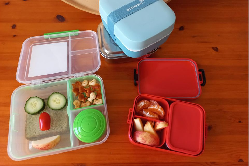 3 Fächer Gesundheit Mittagessen Kasten Kids Brotdose Sandwichbox Lunch Bento Box 