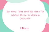 Lustige Kindersprüche: Texttafel